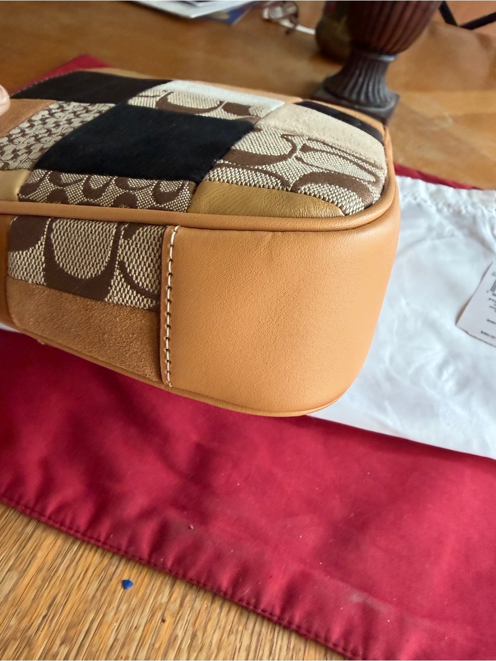 Coach Plaza 25 With Patchwork - Picture 7 of 12